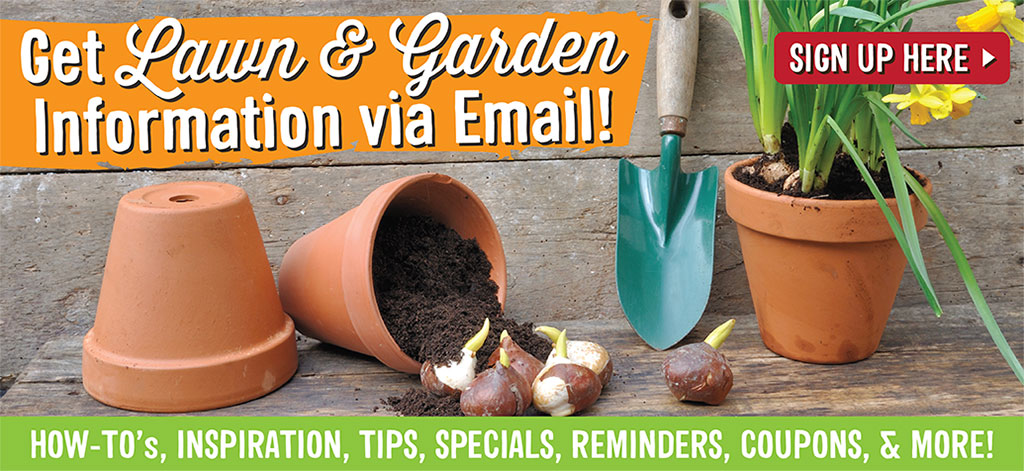 Get Lawn & Garden Information via Email